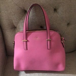 Kate spade pink canvas tote